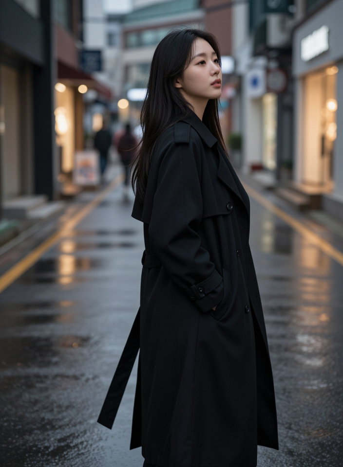비 내리는 오후