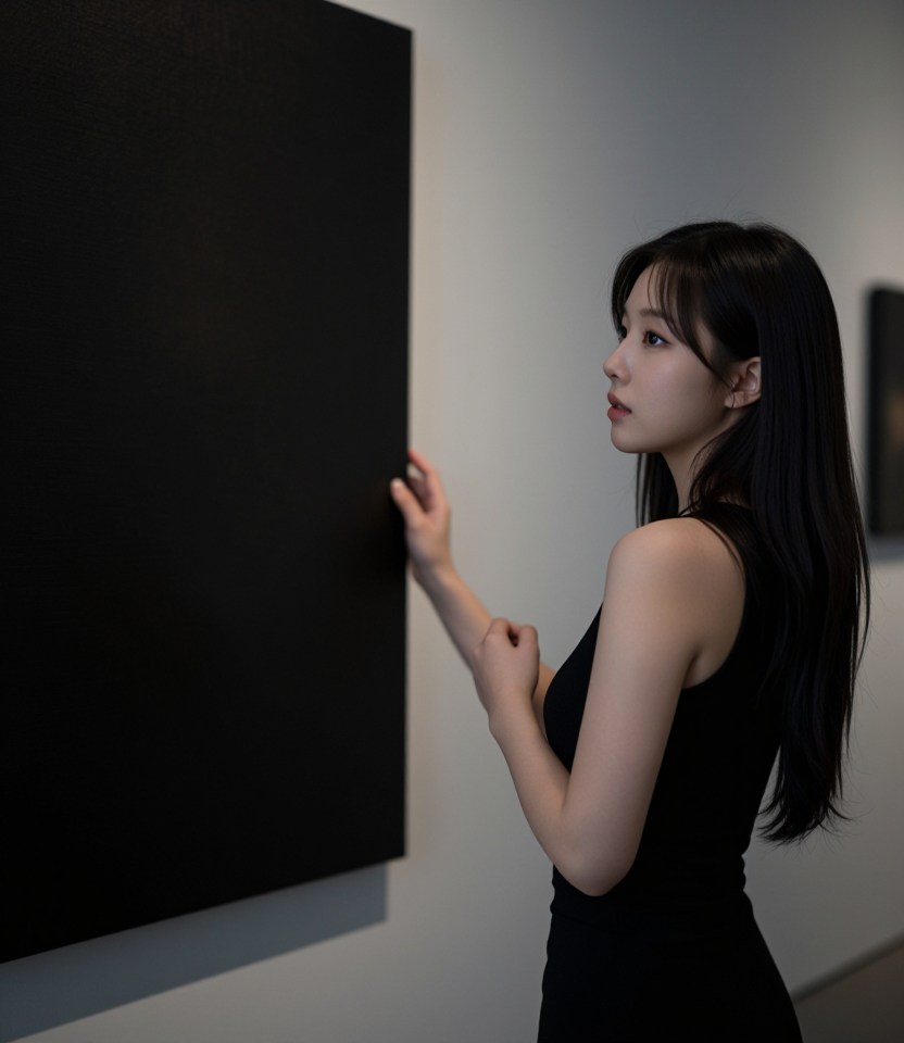 전시실의 정적